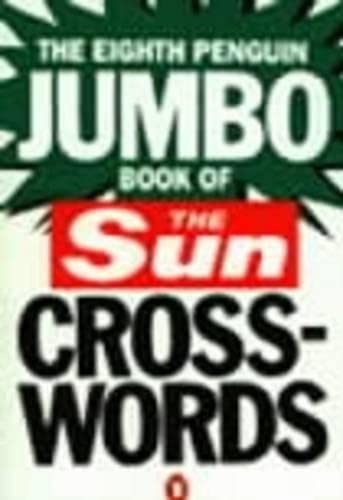 Book cover: “The Eighth Penguin Jumbo Book of The Sun Crosswords”.
