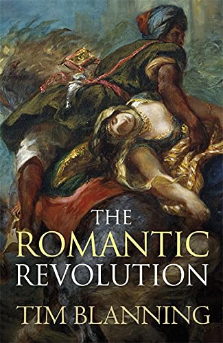 Book cover: "The Romantic Revolution" with painting of figures in distress.