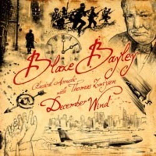 "Blaze Bayley's album cover featuring mixed-media illustrations on a sepia-toned background."