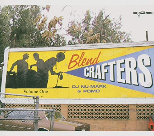 CD cover for Blend Crafters Volume One by DJ Nu-Mark & Pomo.