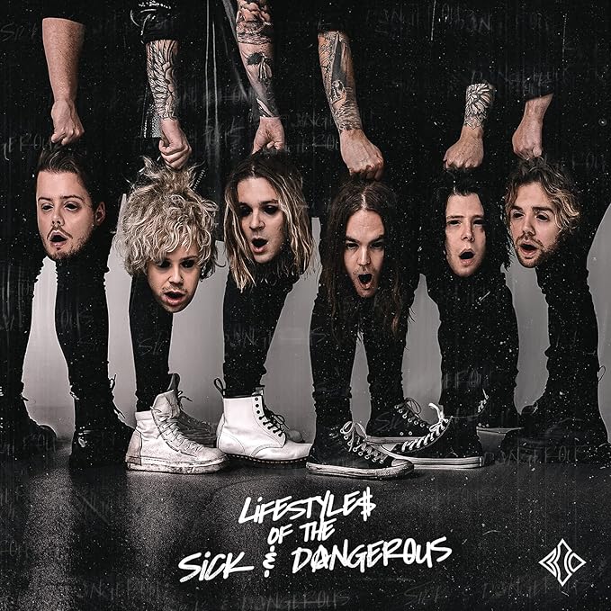 CD cover for Blind Channel’s “Lifestyles Of The Sick & Dangerous” album.