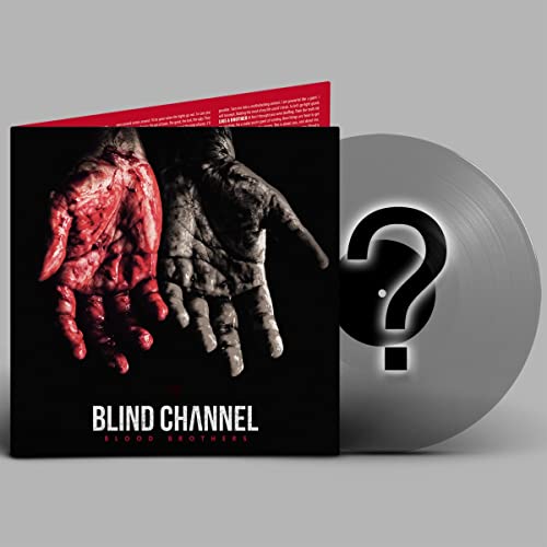 Blind Channel "Blood Brothers" vinyl record with graphic cover of hands.