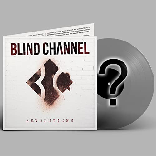 Blind Channel "Revolutions" vinyl record with a shattered graphic design.