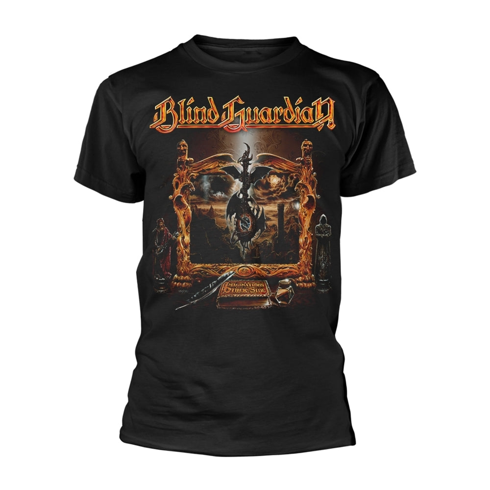Black Blind Guardian t-shirt with ornate, fantastical album artwork.