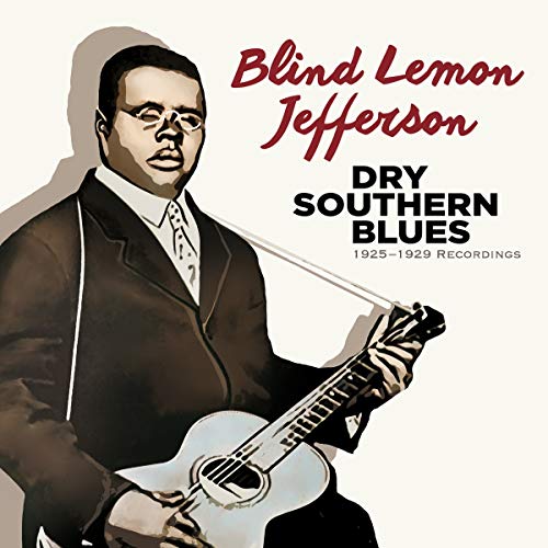 "CD cover featuring an illustration of Blind Lemon Jefferson playing a guitar."