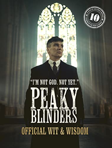 Book cover featuring Thomas Shelby in a suit, standing in a church.