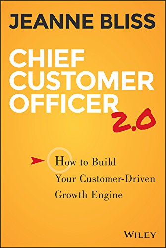 Book cover: “Chief Customer Officer 2.0” by Jeanne Bliss, yellow background.