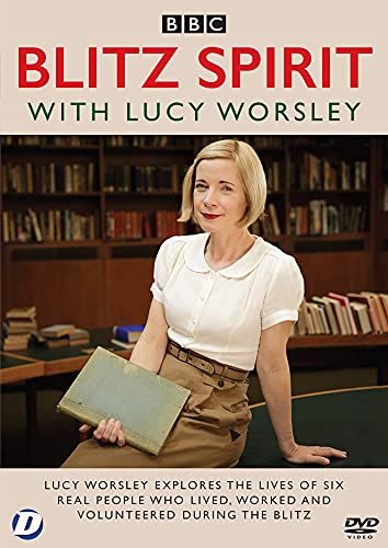 DVD cover featuring Lucy Worsley in a library, holding a folder, with BBC logo.