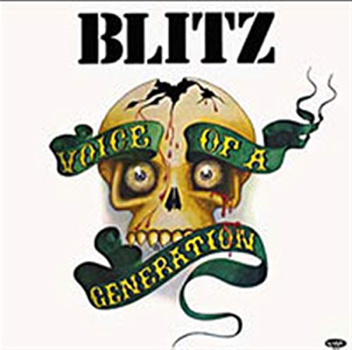 Album cover: skull with green banner reading "Voice Of A Generation".