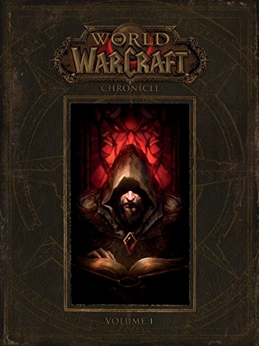 Hardcover book with World of Warcraft artwork and text on the cover.
