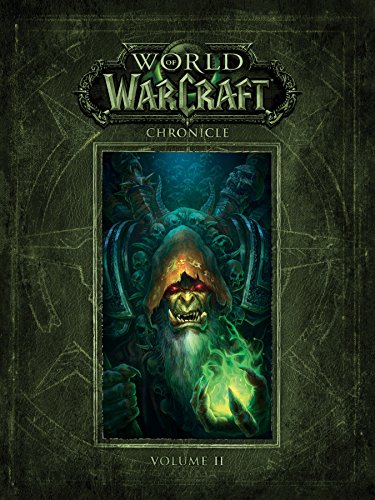 Book cover: “World of Warcraft Chronicle Volume 2” featuring a hooded orc.