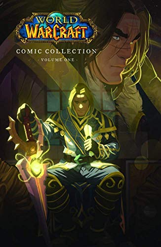 World of Warcraft comic collection volume one cover featuring fantasy characters.