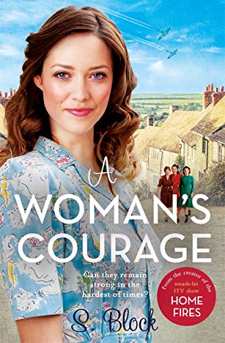 Book cover featuring a woman’s portrait and wartime planes in the sky.
