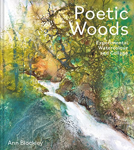 Book cover: watercolour painting of a forest and waterfall scene.