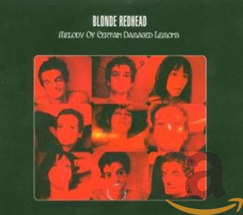 CD cover for Blonde Redhead’s “Melody Of Certain Damaged Lemons” with portraits.
