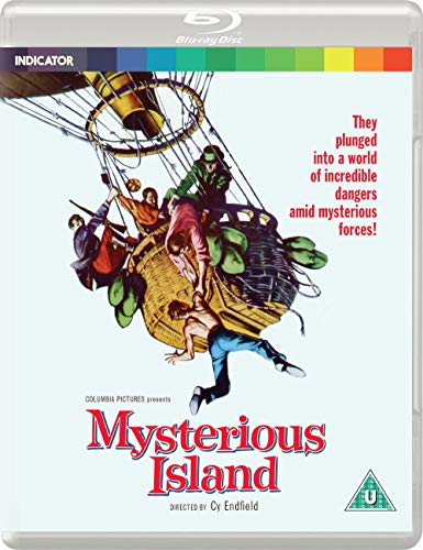 Blonde Venus" Blu-ray cover featuring a vintage illustration of a hot air balloon.