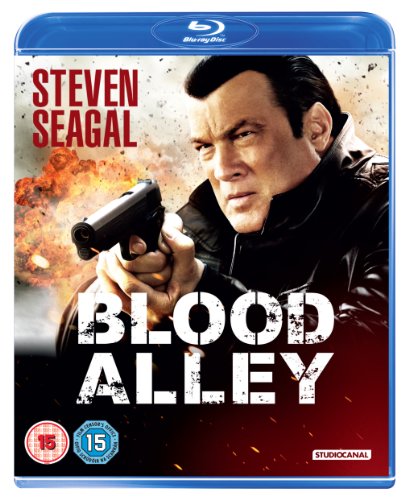 Blu-ray cover featuring Steven Seagal holding a handgun with an explosion in the background.