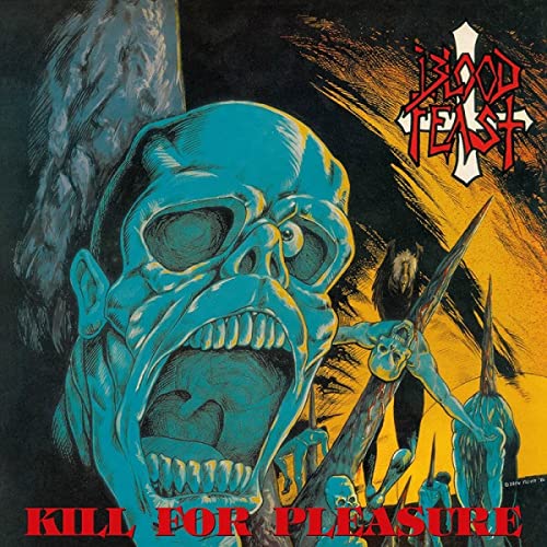 CD cover: blue skull with open mouth, and figures in a landscape.