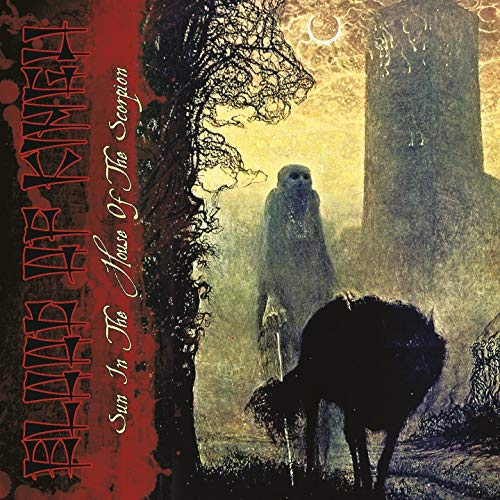 CD cover: ghostly figure with a dog under a barren tree, moonlit sky.
