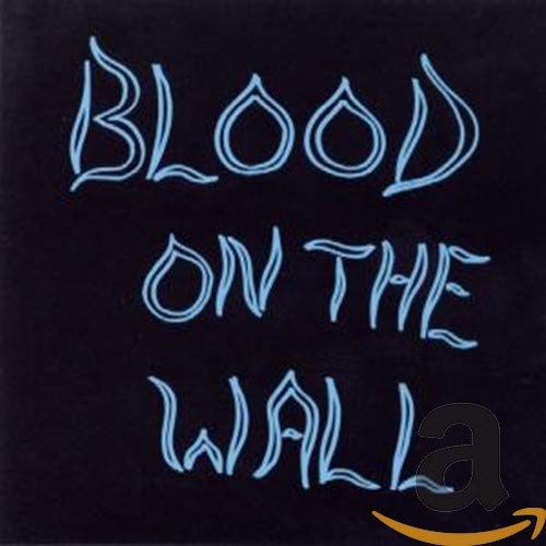 Dark album cover with light blue, dripping handwritten title text.