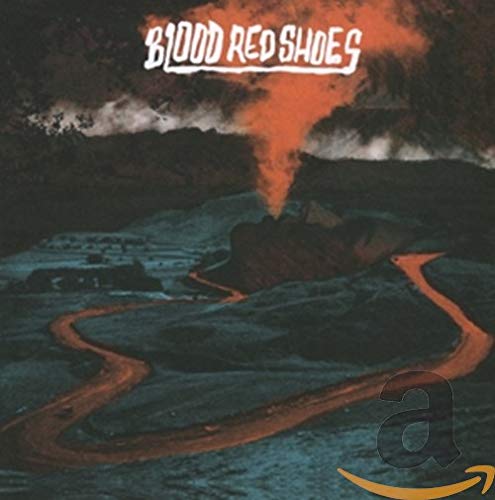 CD cover for Blood Red Shoes, featuring a volcanic landscape.
