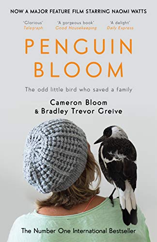Book cover featuring a woman with a knitted cap and a magpie.