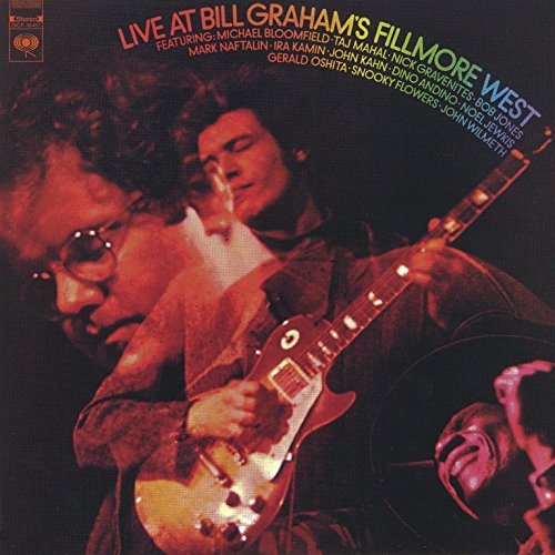 Album cover: Mike Bloomfield playing a red electric guitar onstage.