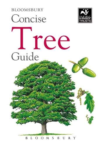 Book cover: "Concise Tree Guide" with oak tree and acorns illustration.