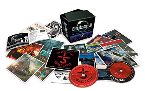 Blue Oyster Cult CD collection box set with album covers and discs.