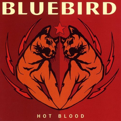 CD cover: red background with two orange wolf-like heads and a star.