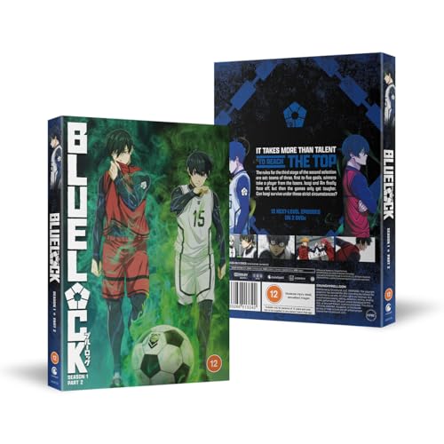 “Bluelock - Part 2” DVD case featuring two anime soccer players.