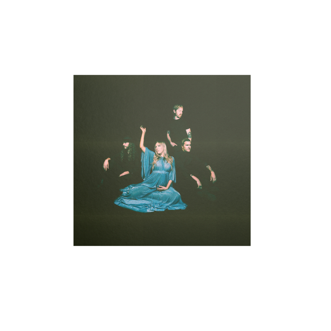 Blues Pills “Birthday” album cover: band members in blue tones.