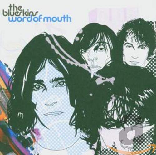 CD cover for Blueskins’ “Word Of Mouth” featuring three faces in silhouette.
