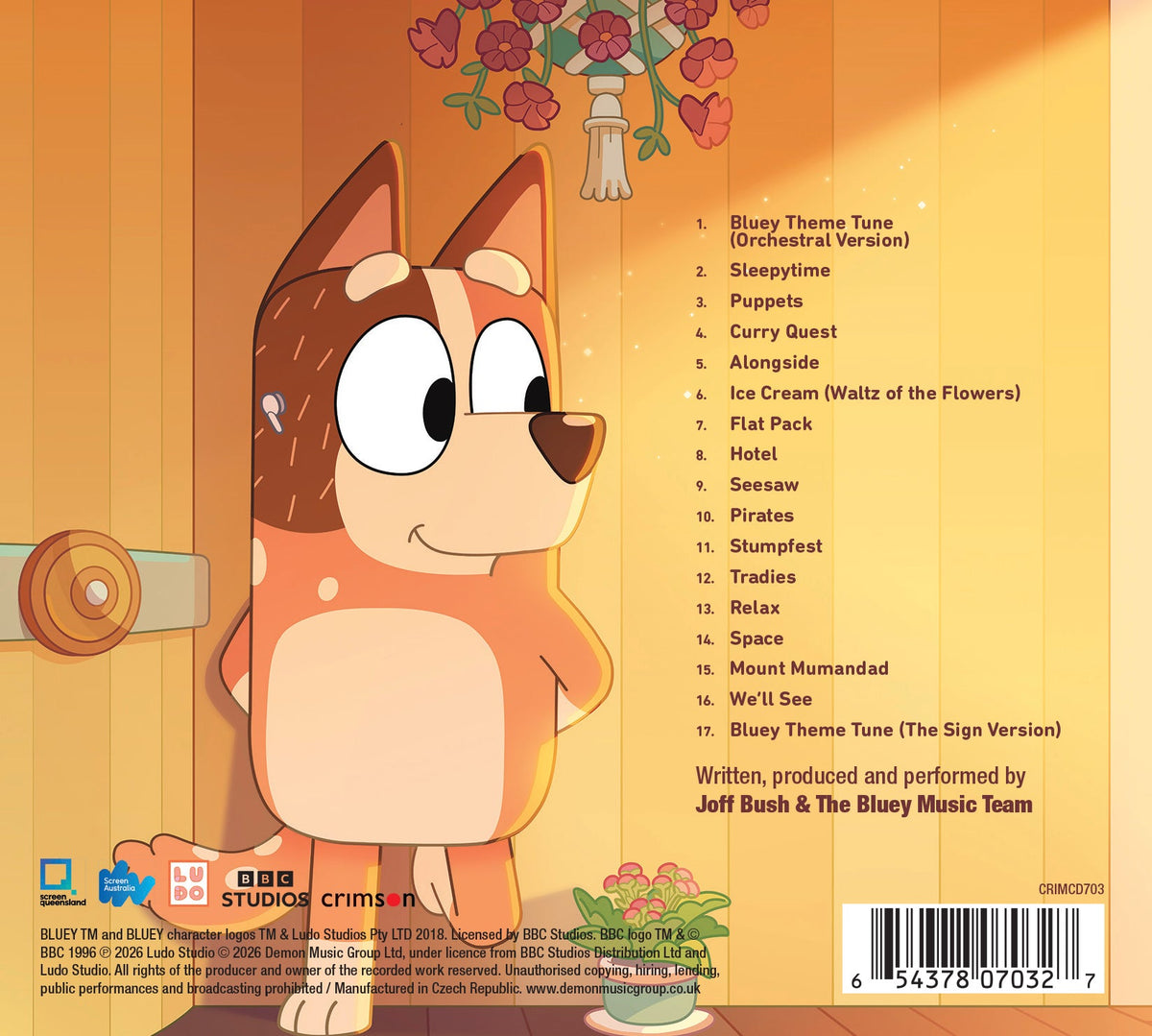 Bluey - Up Here [CD]