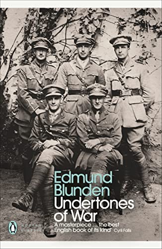 Black and white photo of five soldiers in World War I uniforms posing outdoors.