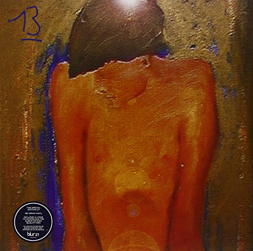Album cover art featuring a textured, abstract painting of a figure with the number 13.