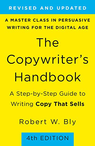 Book cover for The Copywriter's Handbook by Robert W. Bly with yellow background.