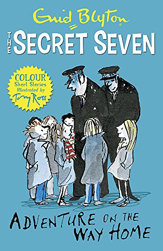 Children in coats talking to two police officers, book cover.