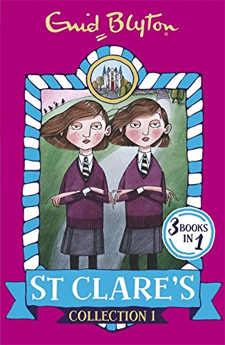 Book cover: "St Clare's Collection 1" with illustration of two schoolgirls.