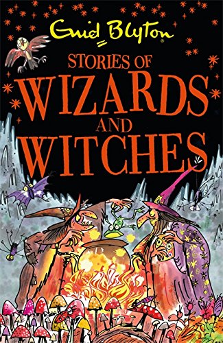 Book cover featuring two witches stirring a bubbling cauldron surrounded by colorful mushrooms.