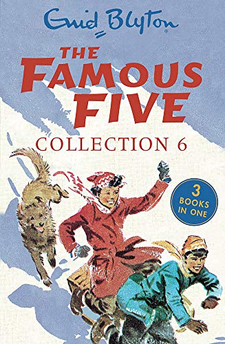 Cover of "The Famous Five Collection 6" with children and a dog.