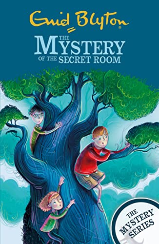 Book cover with children climbing a large, swirling blue tree.