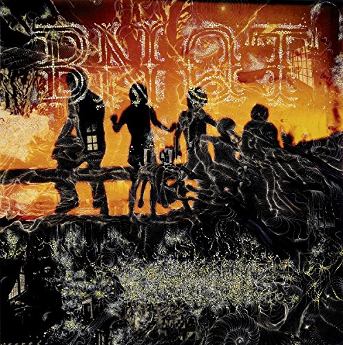 Bnqt Volume 1 vinyl cover: silhouetted figures in a textured, orange landscape.