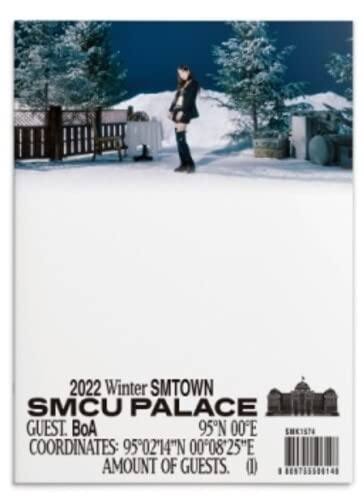 CD cover for Boa’s “2022 Winter SMTOWN : SMCU Palace” album.