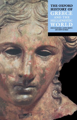 Book cover: “The Oxford History Of Greece & The Hellenistic World” with sculpture.