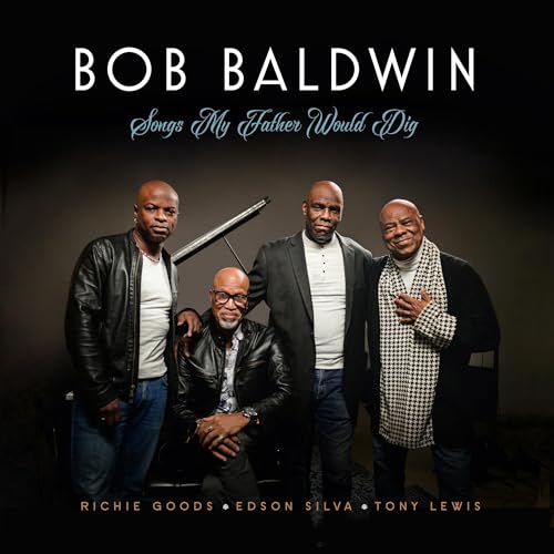 CD cover featuring Bob Baldwin and three other men in suits.