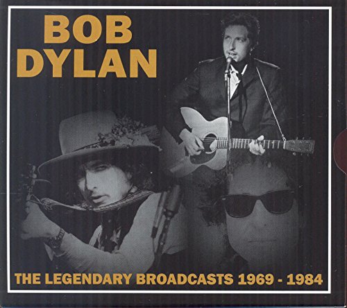 Bob Dylan CD cover featuring black and white performance photos, text details.