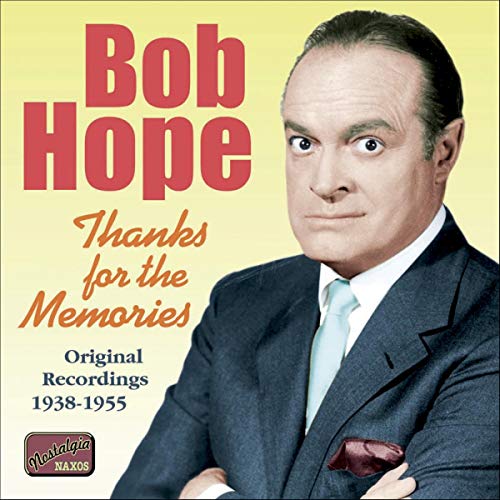 Bob Hope CD cover featuring a portrait of the comedian in a suit.