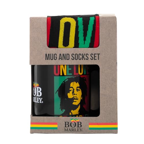 Bob Marley Mug & Sock Set