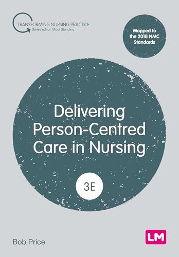 Book cover: "Delivering Person-Centred Care in Nursing" 3rd edition by Bob Price.